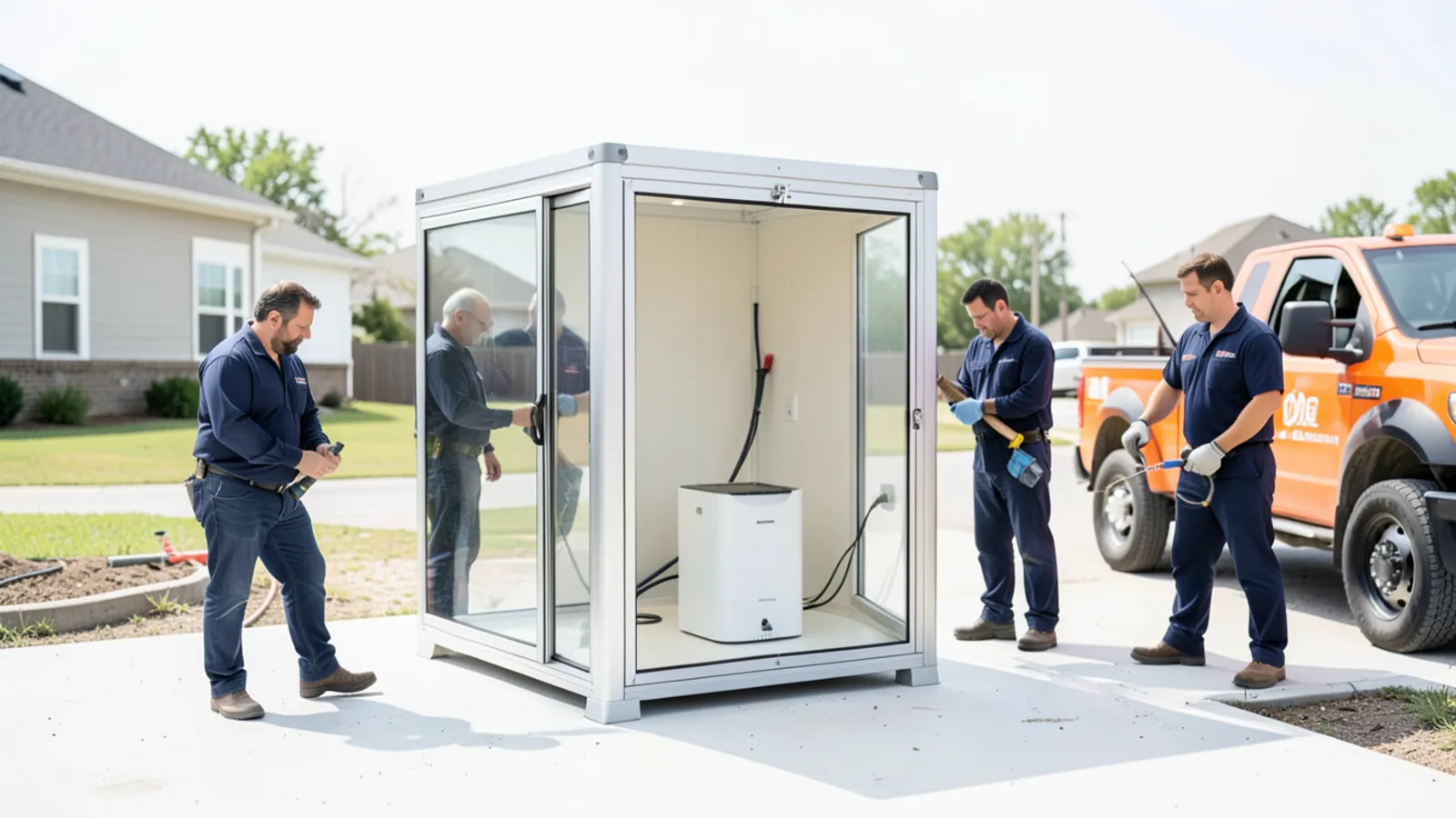 Containment barrier and HEPA air filtration equipment for mold remediation